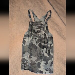 Wild Fable Gray Camouflage Kids One Piece